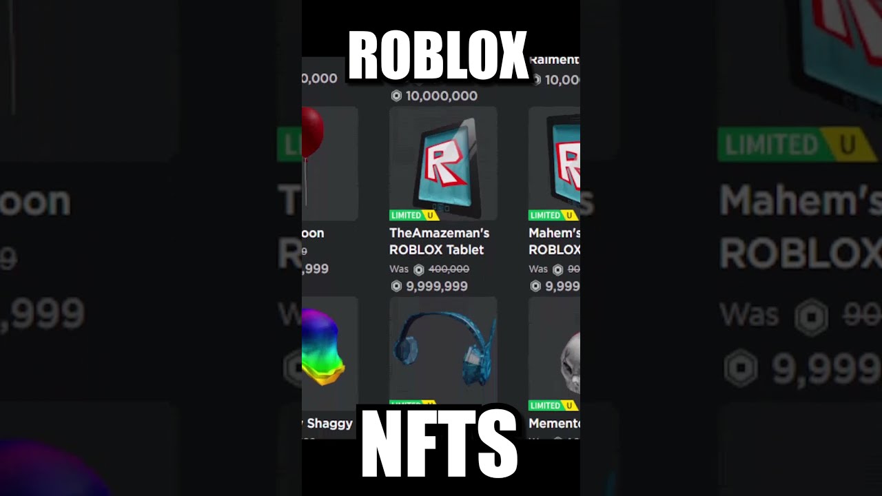 ROBLOX NFTS 