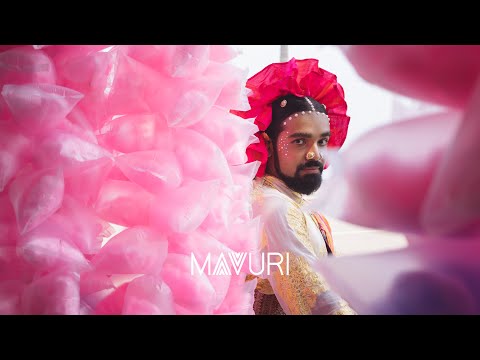 Mavuri | Beyond binaries | Blue and Red Abstract PatanPatola Silk Saree | Exclusive Saree Collection - video from Mavuris