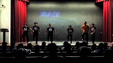 Sigma Lambda Beta Classy XB Chapter Step Team
