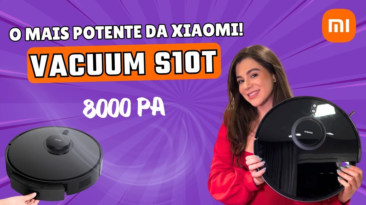 Testando o ROBÔ ASPIRADOR XIAOMI VACUUM S10T! Vale a pena comprar? Review completo.