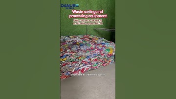 Waste sorting and processing machine#wastemanagement #recycling #wastesorting #wasterecyclingmachine