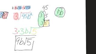 Simplifying Radicals with variables Day 2 Part 1