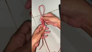 🪢Trick Knot #camping #diy #knot #edukasi #rope #outdoor #bracelet #pramuka #simpul #handmade