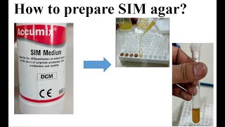 Prepare Sim Biochemical Test Media