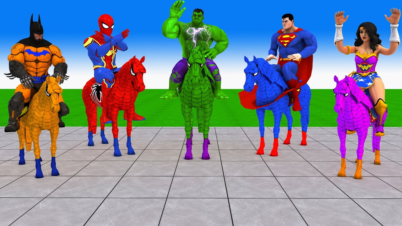 Long Slide Game With Cow Elephant Gorilla Hippopotamus Tiger 3d Animal Game Funny 3d Animals