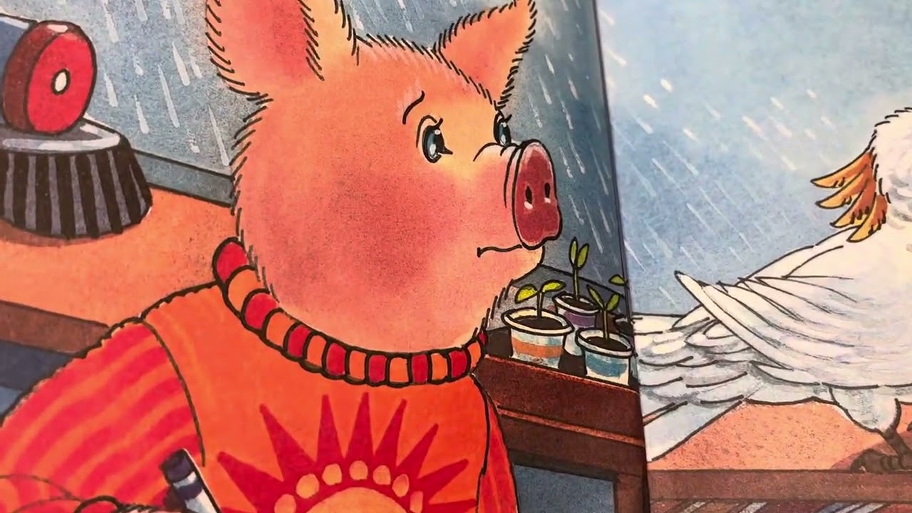 Young readers! Enjoy Miss Bindergarten and the very wet day! 