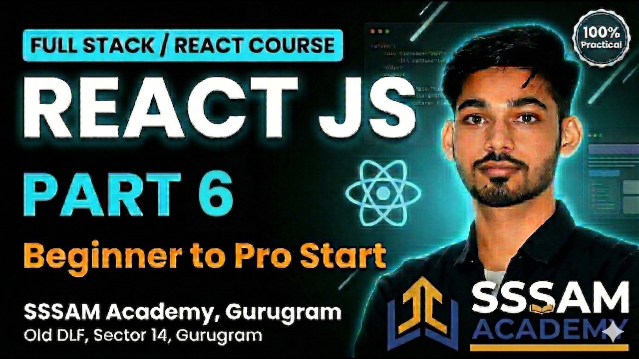 React JS Full Course 2026 Lecture 6 | Lists Rendering & CSS Styling in ...