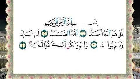 سورة الإخلاص لفضيلة الشيخ سالم عبده سالم