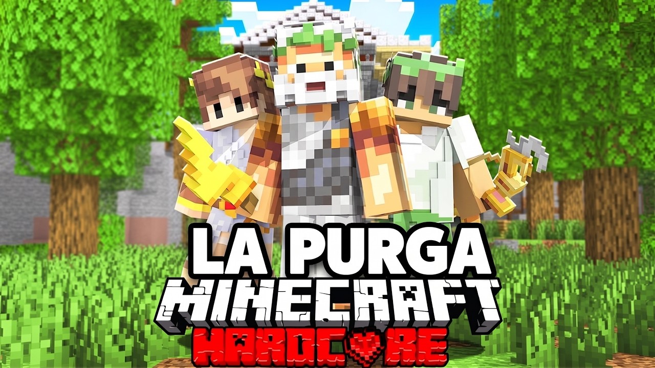 100 jugadores simulan una Purga mítica en Minecraft...