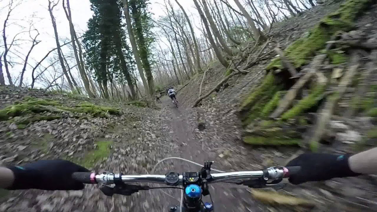 Winter Mountain biking 2014/15 - YouTube