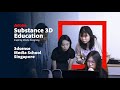 Substance 3D Education: Motion Design Workshop with 3dSense Media School & Carbon Moves | Adobe