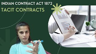 Tacit Contract Kya hota hai? Indian Contract Act 1872
