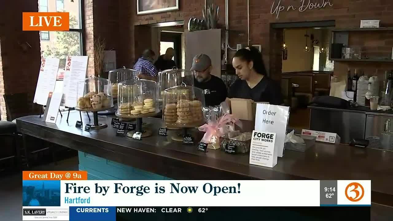 Fire by Forge opens in Hartford - YouTube