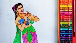 How to Draw Lord Shiva and Parvati Mata Step By Step ( Part - 1) | Drawing Of God Shiva and Parvati