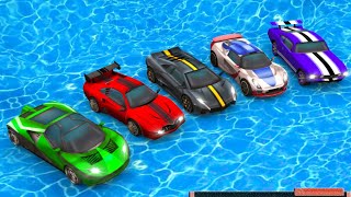 Water Car Slider Simulator - Android Gameplay HD screenshot 4