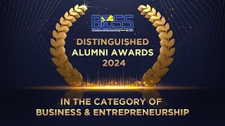 Distinguished Alumni Awards 2024 - Category of Business & Entrepreneurship