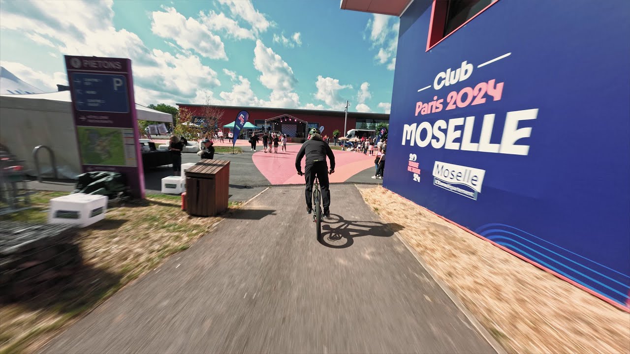 Moselle to the sky for Paris 2024 - FPV