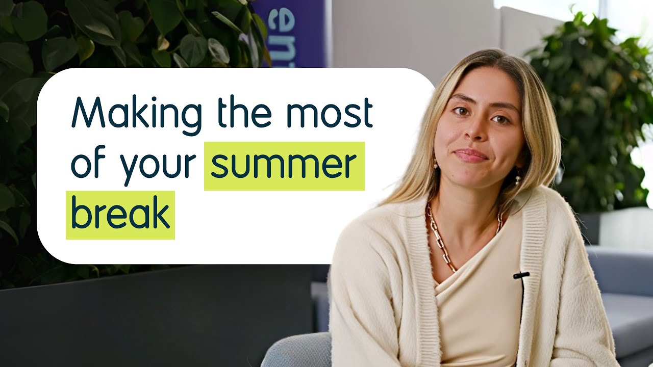 How do I make the most of my summer break at university? - YouTube