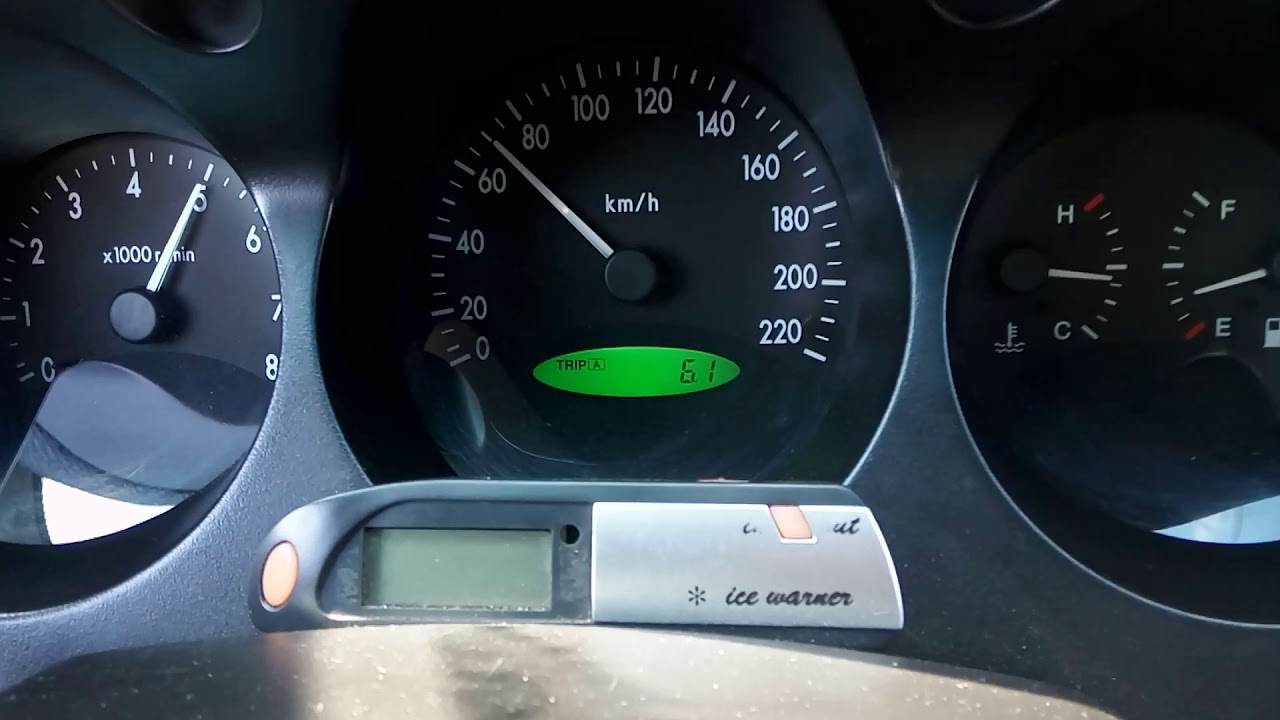 Шевроле Эванда 2,0 механика, разгон до 100 - YouTube