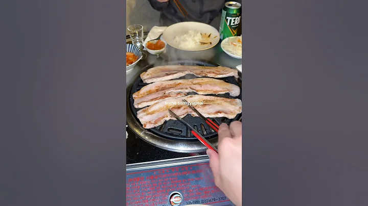 Kbbq at home is the best with my own table :) #kbbq #koreanfood #cookingforfriends