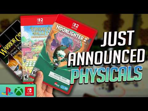 JUST Announced Physical Games Releases!