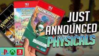 JUST Announced Physical Games Releases