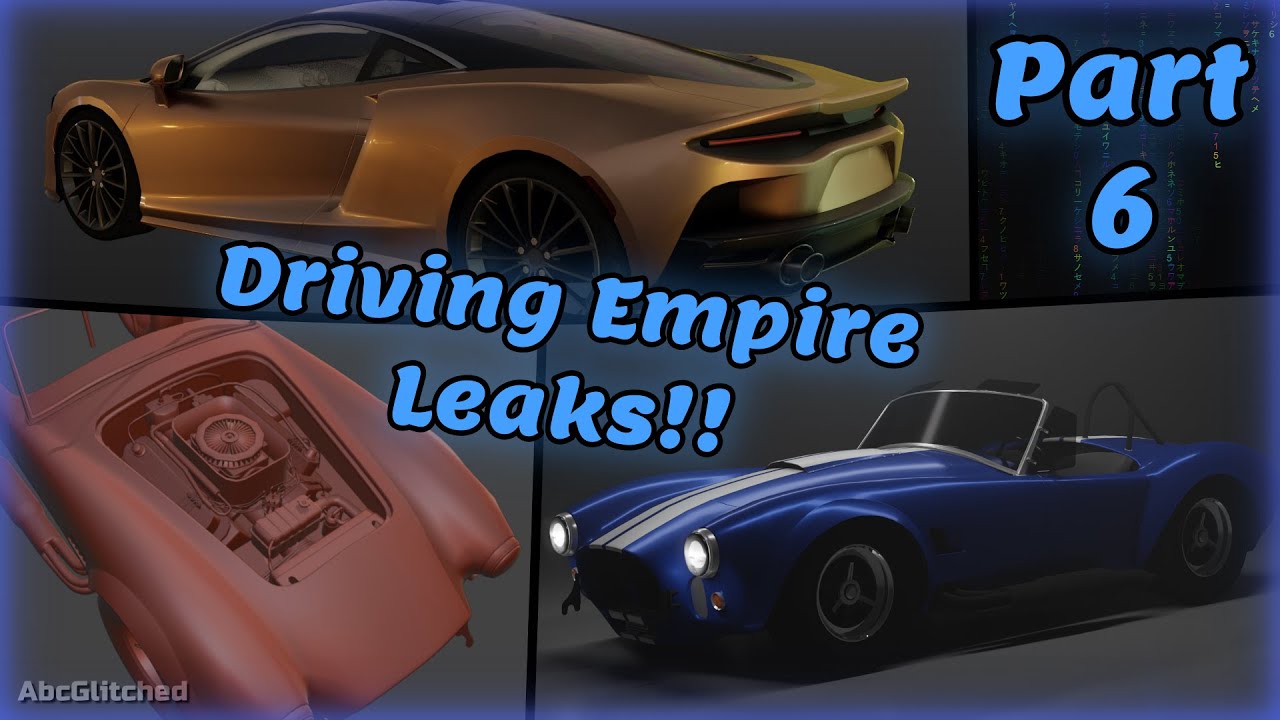 Driving Empire Leaks!! Leaks for Update! Part 6 (Roblox