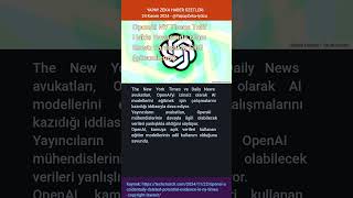 Openai Ny Times Telif Hakkı Davasında Olası Kanıtı Yanlışlıkla Sildi Güncellendi