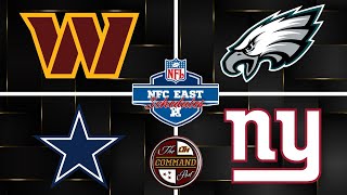 Celebrity The COMMAND Post LIVE!  |  NFC East Schedule Deep Dive (ALL 4 Teams) Profile