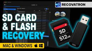 Recover Deleted Files from SD Card &amp; USB (Mac &amp; Windows) - Recovatron Demo