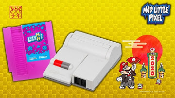 Top Loader NES Hi-def Modded With Everdrive N8 Pro! Whomp 