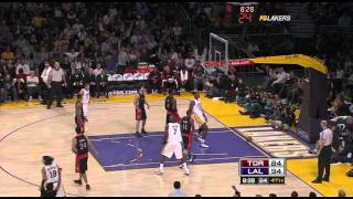 11 30 2008 Raptors vs Lakers Machine Alleyoop To Bynum