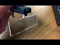 BeadKraft:  UltraLight LED Magnification Glasses - Installing The Lenses (How To)