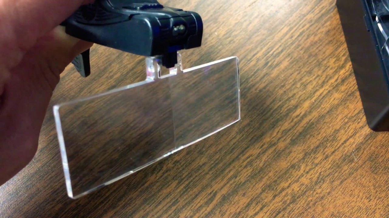 BeadKraft:  UltraLight LED Magnification Glasses - Installing The Lenses (How To)