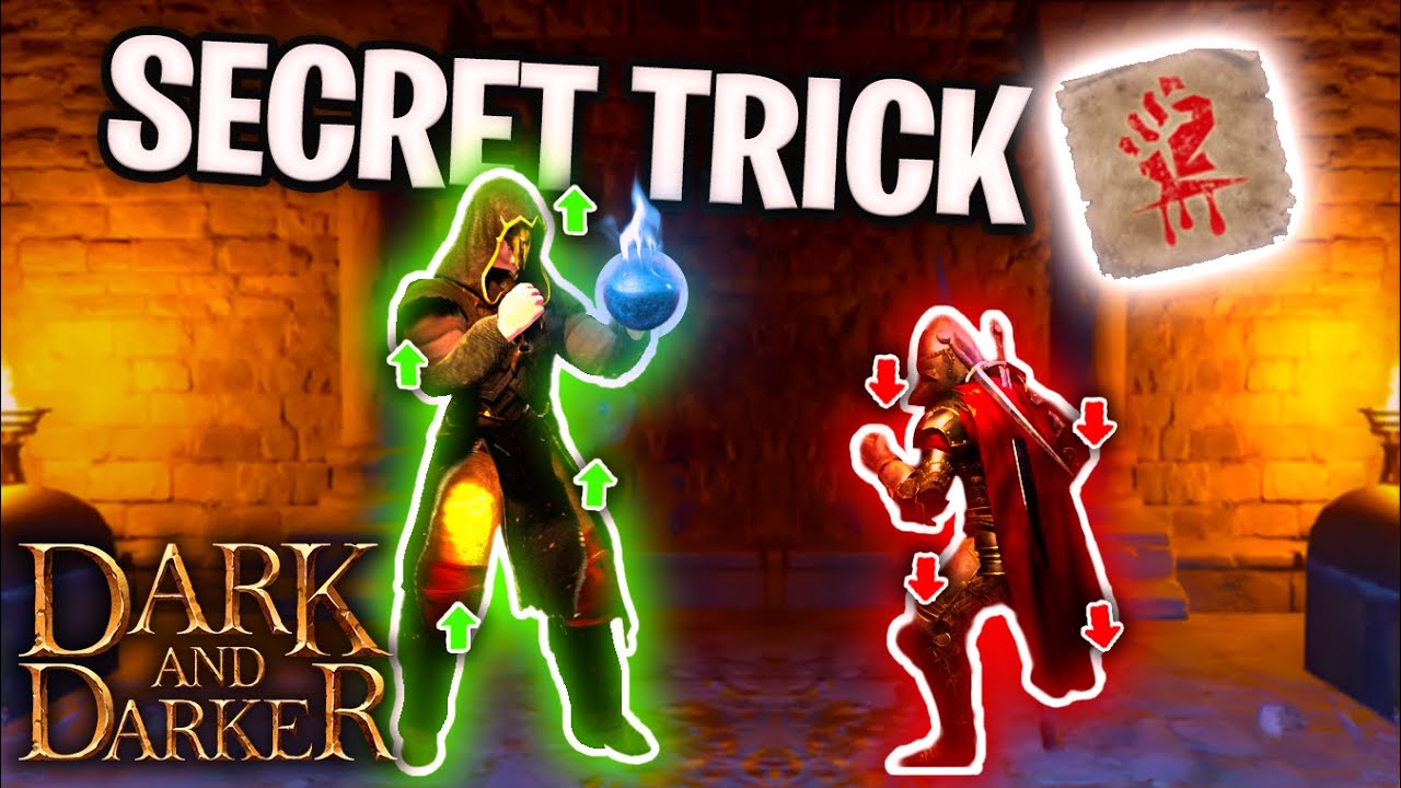 SECRET STRATEGY to be UNKILLABLE in Dark and Darker Warlock | AndySlaps