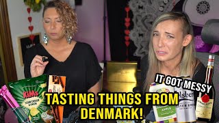 Americans try Danish Snacks and Drinks