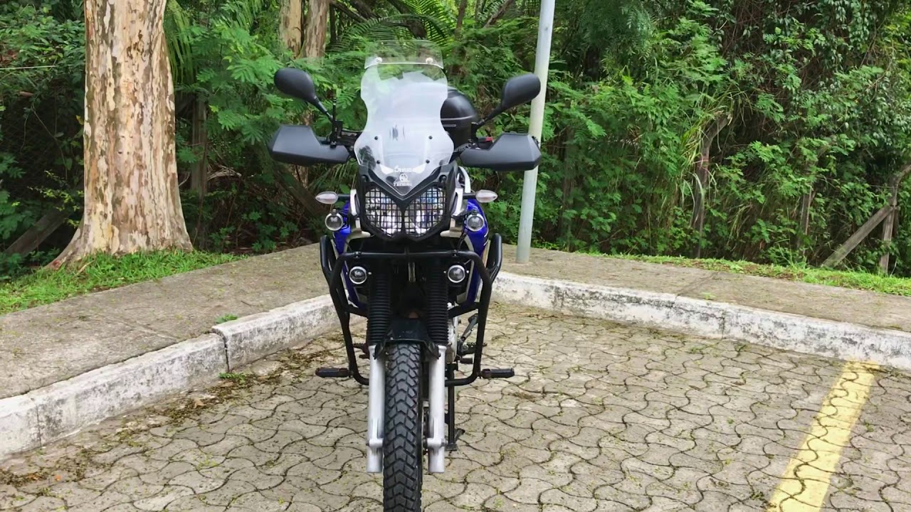 Review Ténéré 250 - Acessórios - Farol de milha