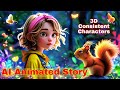 Full Course: Create Free 3D AI Animated Stories with Consistent Characters! 🎥✨