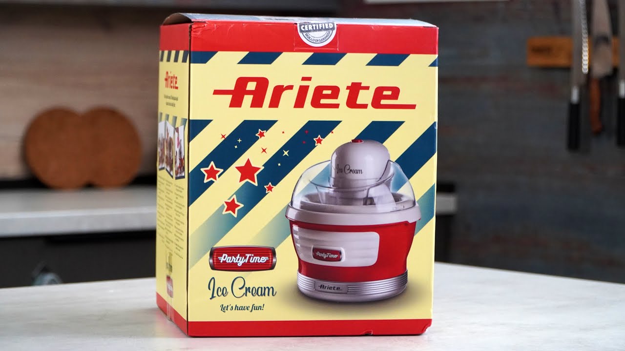 Машина за сладколед Ariete - Кратко ревю и 3 рецепти