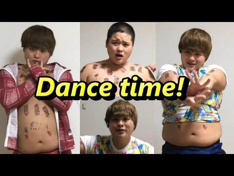 ３桁おデブがNiziUの「Make you happy」を踊ってみた。※裸あり閲覧注意