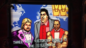 WWF Superstars Gameplay - Multigame Arcade Machine - £649.99 - TheRetroPit.com