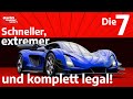 Schnell, extrem und legal! 7 Hypercars mit Straßenzulassung | auto motor und sport