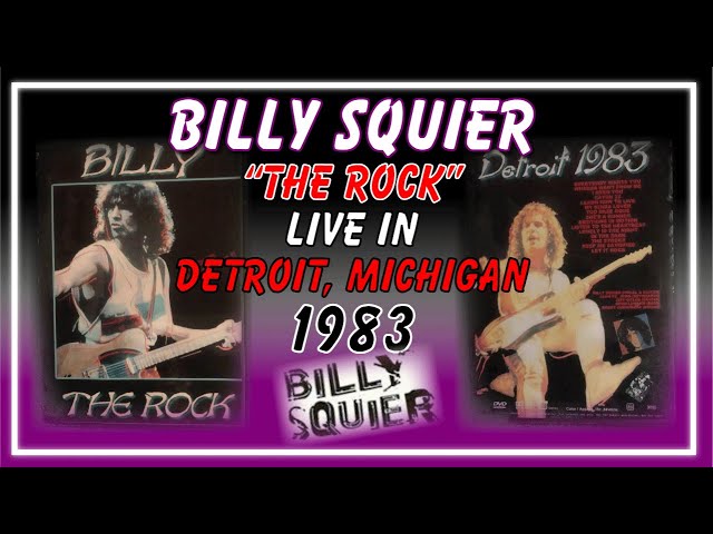 【レーザーディスク】Billy Squier Live ビリー・ザ・ロック Billy Squier LIVE in Detroit 1983 