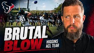 Higgins Is Out for the Year — What It Means for the Houston Texans