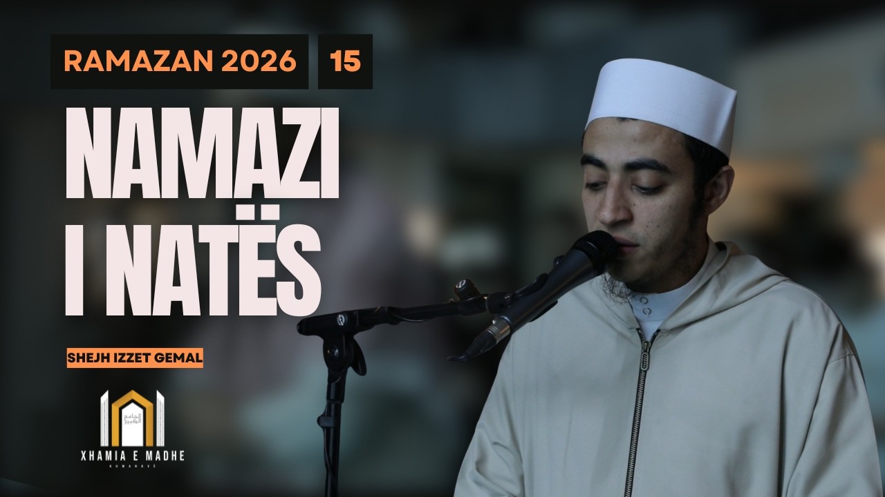 15. Namazi i natës në Xhaminë e madhe në Kumanovë - Ramazan 04.03.2026