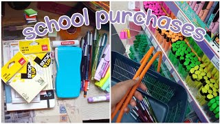vlog?:تسوقوا معي +مشترياتي للمدرسة|My school purchases ?
