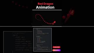 Red Dragon Animation #uxdesign #coding #webdevelopment #webdesign #html #css #js #javascript #dragon