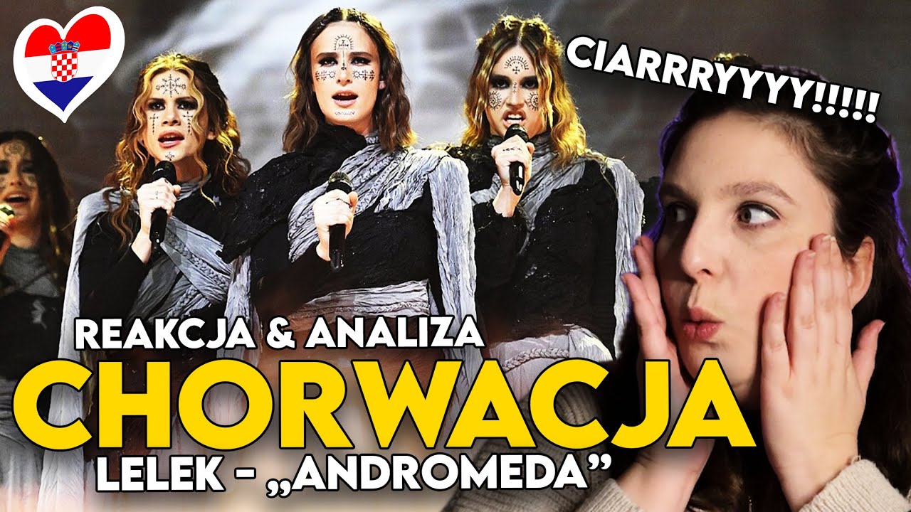 🇭🇷 LELEK - Andromeda REAKCJA | Eurowizja 2026 Chorwacja | Dora 2026 Eurovision Croatia