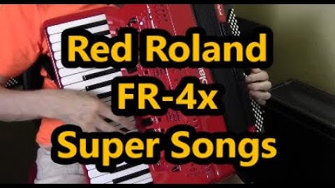 Roland 4x Accordion, Dale Mathis Super Sounds