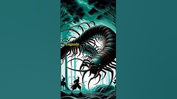 Ōmukade: The Giant Centipede of Japanese Lore #yokai #shorts #mythology #japan